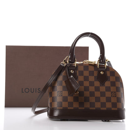 Louis Vuitton Damier Ebene Alma BB 10 of 10