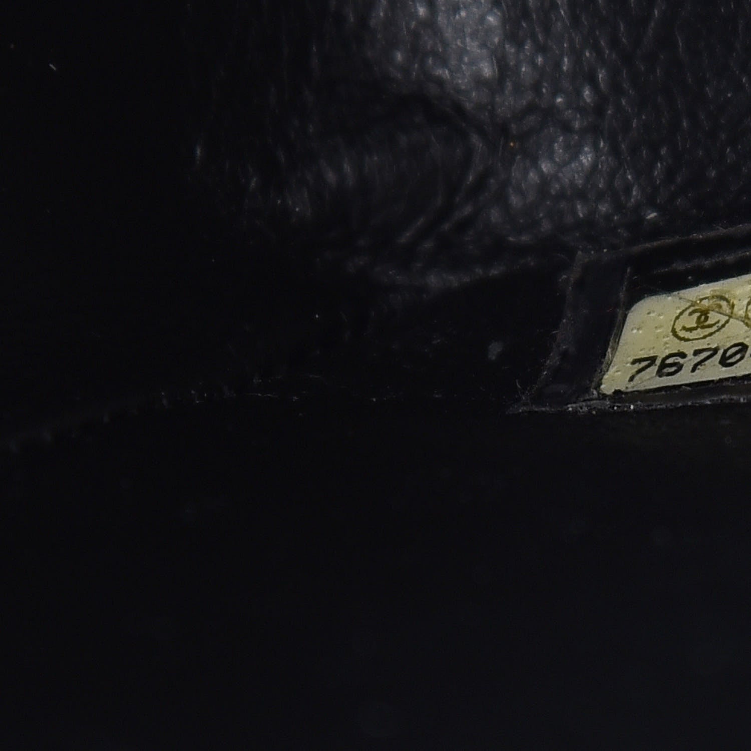 Chanel Caviar Quilted Jumbo Single Flap Black 7 of 13