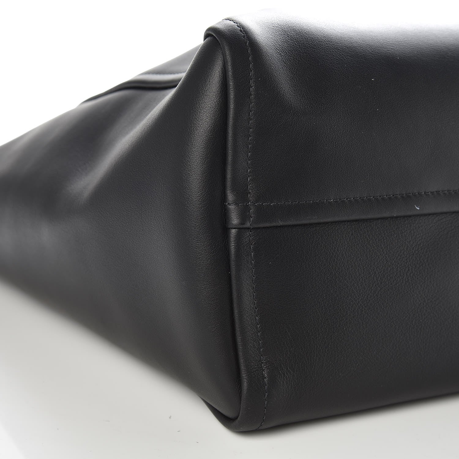 Prada Calfskin Large Concept Shopper Tote Black Astrale 10 of 11
