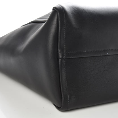 Prada Calfskin Large Concept Shopper Tote Black Astrale 10 of 11