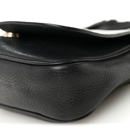 Gucci Pebbled Calfskin Small Soho Flap Crossbody Black 10 of 12