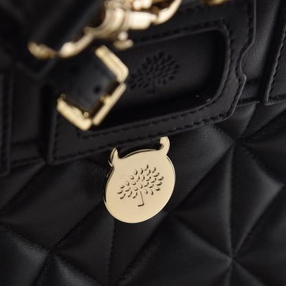 Mulberry Nappa Quilted Mini Cara Delevingne Convertible Bag Black 7 of 14