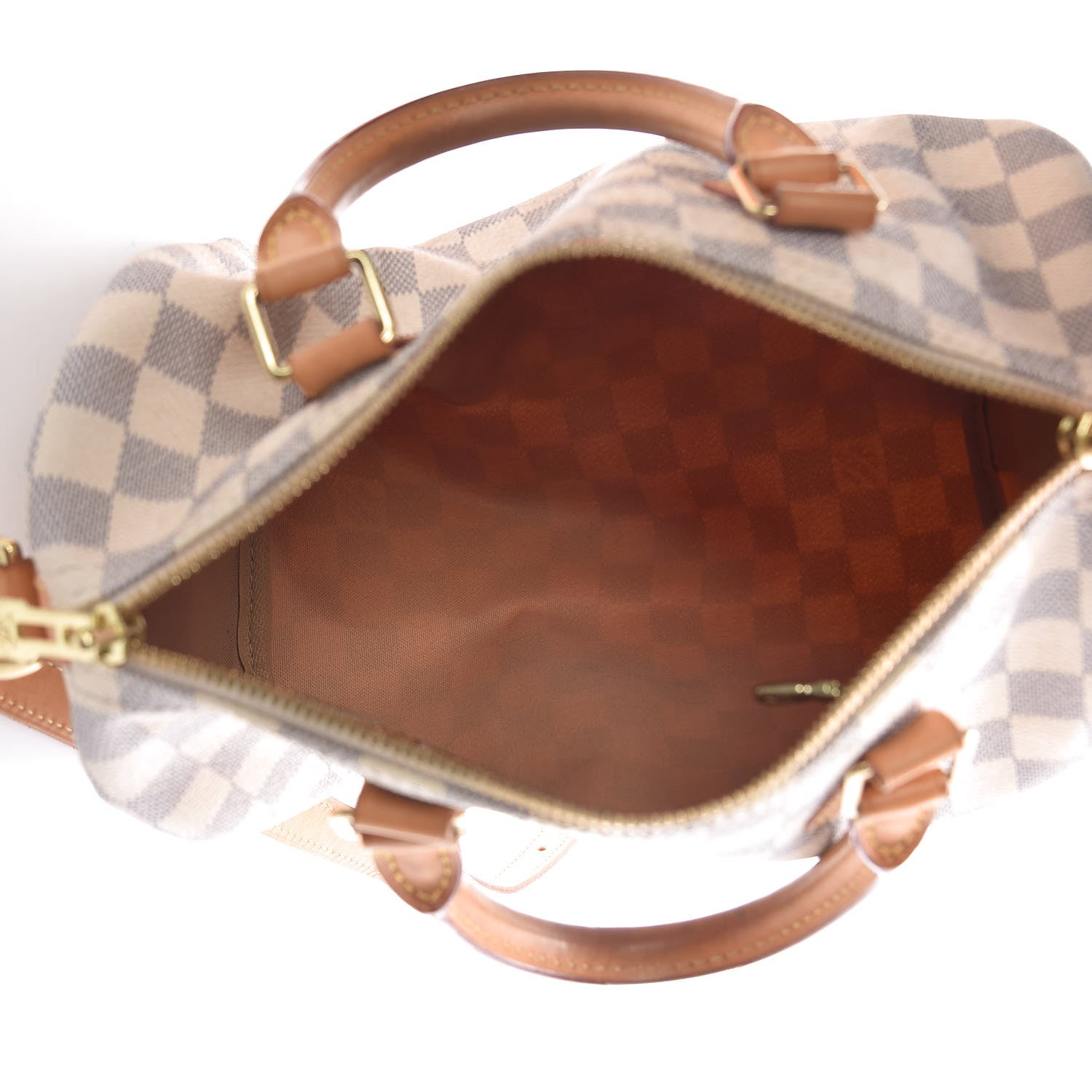 Louis Vuitton Damier Azur Speedy Bandouliere 25 5 of 13