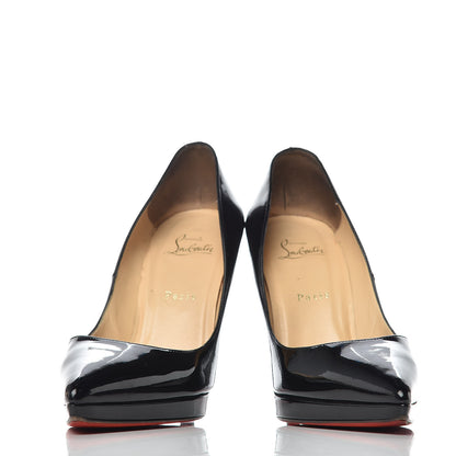 Christian Louboutin Patent Pigalle Plato 120 Pumps 40 Black 6 of 11