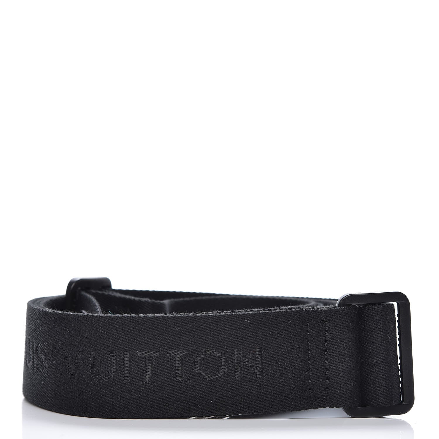 Louis Vuitton Canvas Adjustable Shoulder Strap Black 2 of 3