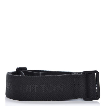 Louis Vuitton Canvas Adjustable Shoulder Strap Black 2 of 3