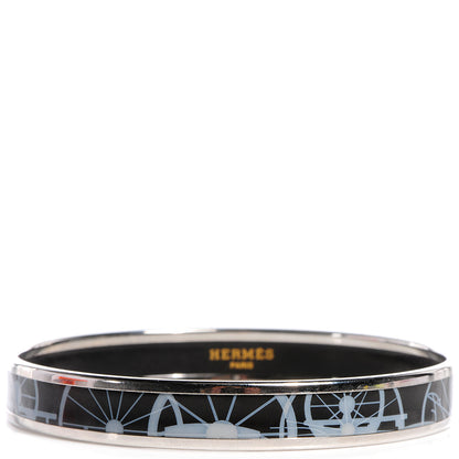 Hermes Enamel Narrow Printed Bracelet 70 3 of 6