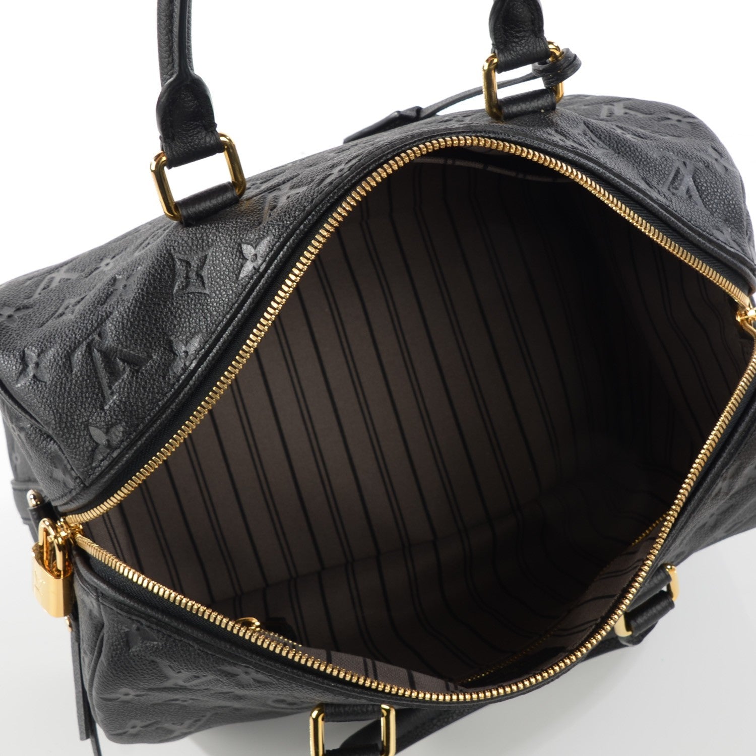 Louis Vuitton Empreinte Speedy Bandouliere 30 Black 5 of 7