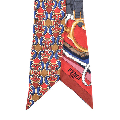 Fendi Silk Bandeau Multicolor 2 of 3