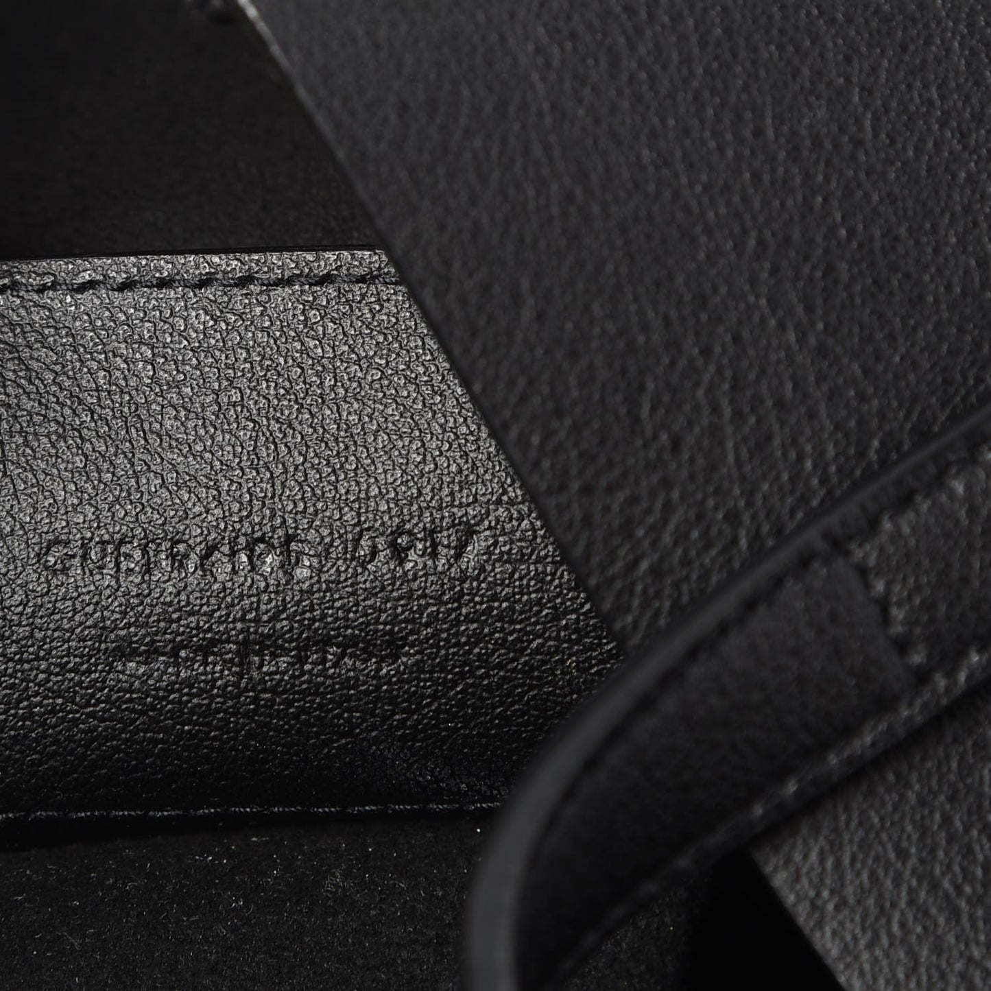 Calfskin Large Shopping Tote Black