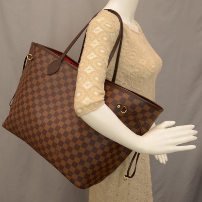 Louis Vuitton Damier Ebene Neverfull GM 2 of 7
