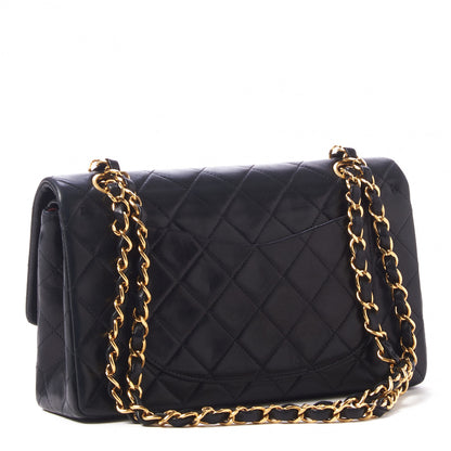 Chanel Lambskin Quilted Small Double Flap Black 3 of 10