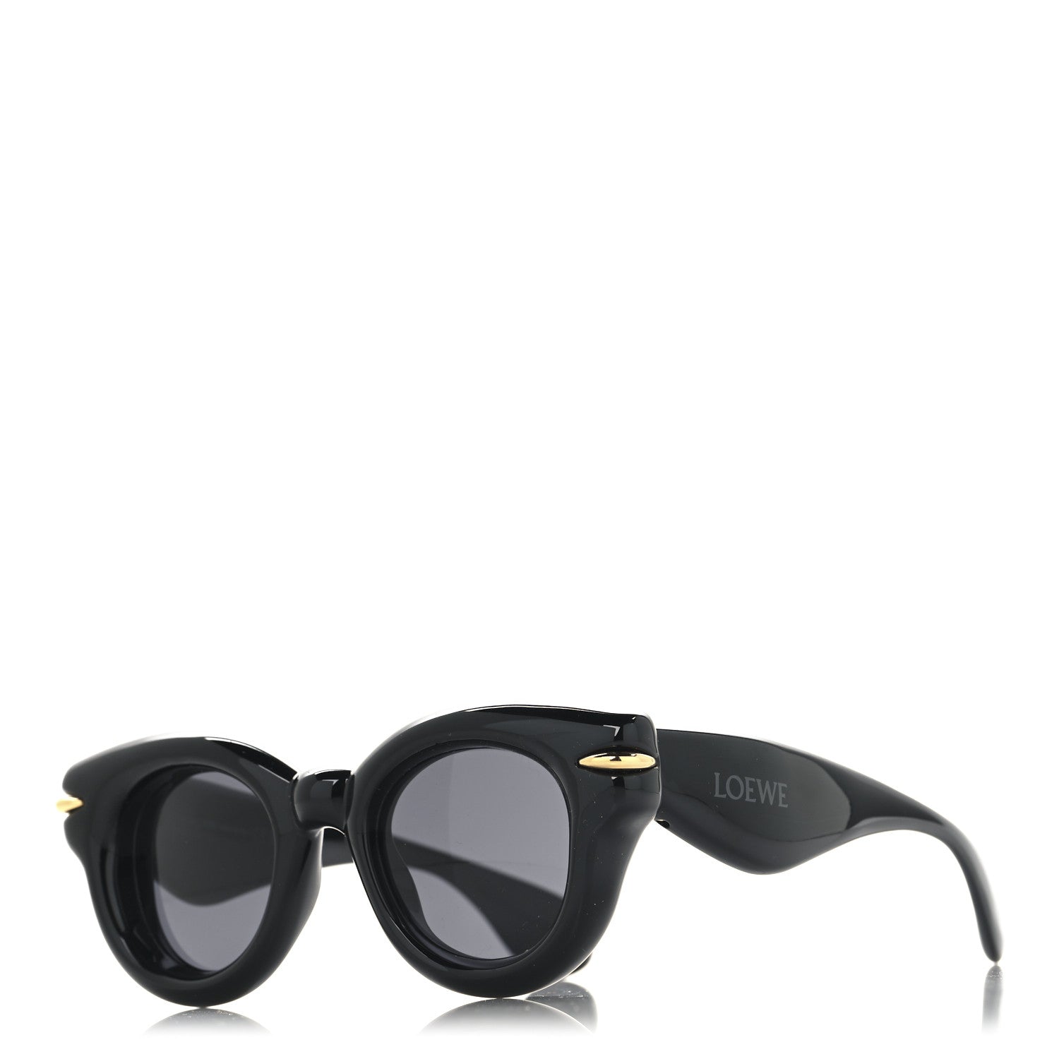 Loewe Acetate Inflated Pantos 46MM Sunglasses Black 1 of 7