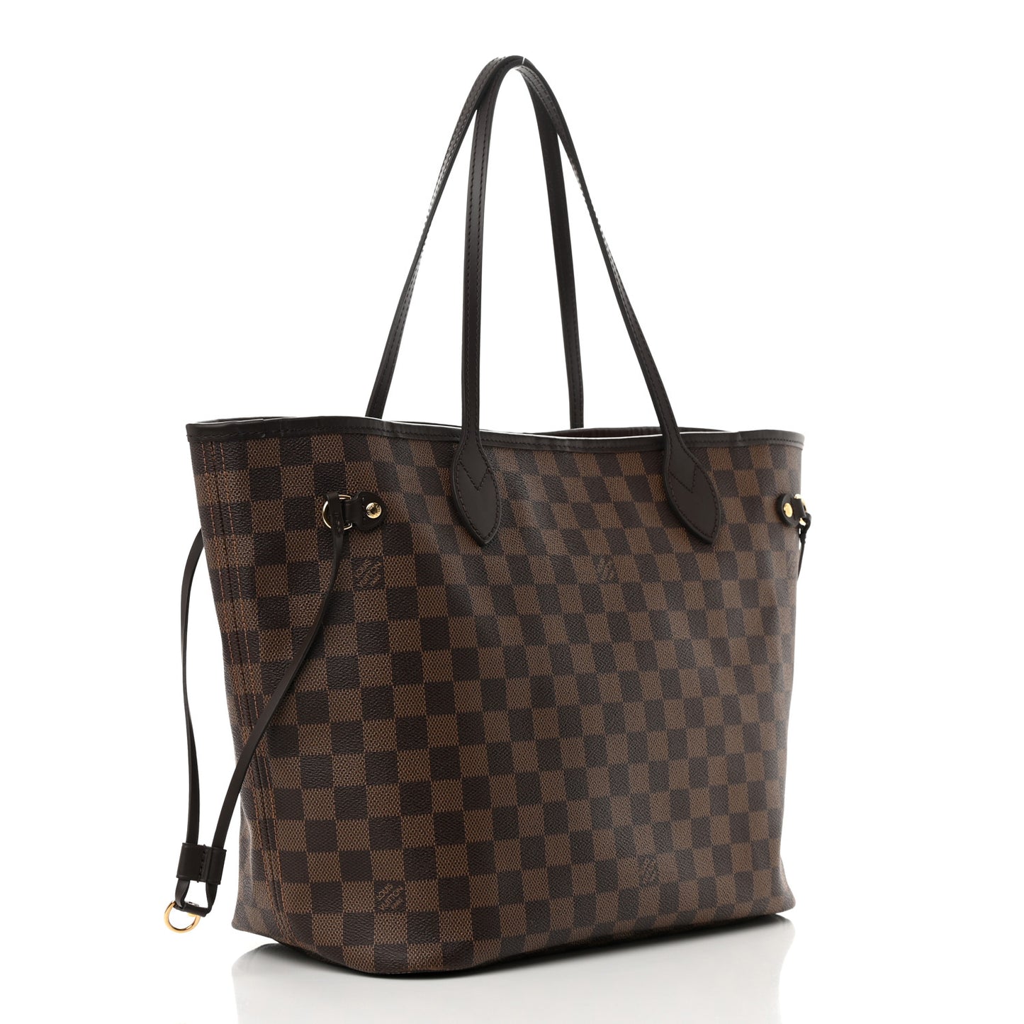 Damier Ebene Neo Neverfull MM Rose Ballerine