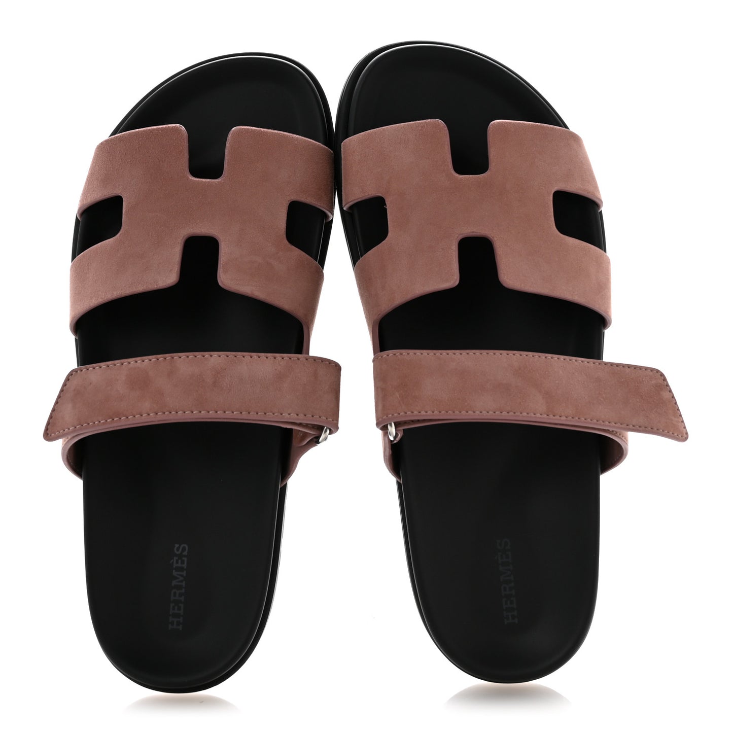 Suede Goatskin Womens Chypre Sandals 40 Rose Antique