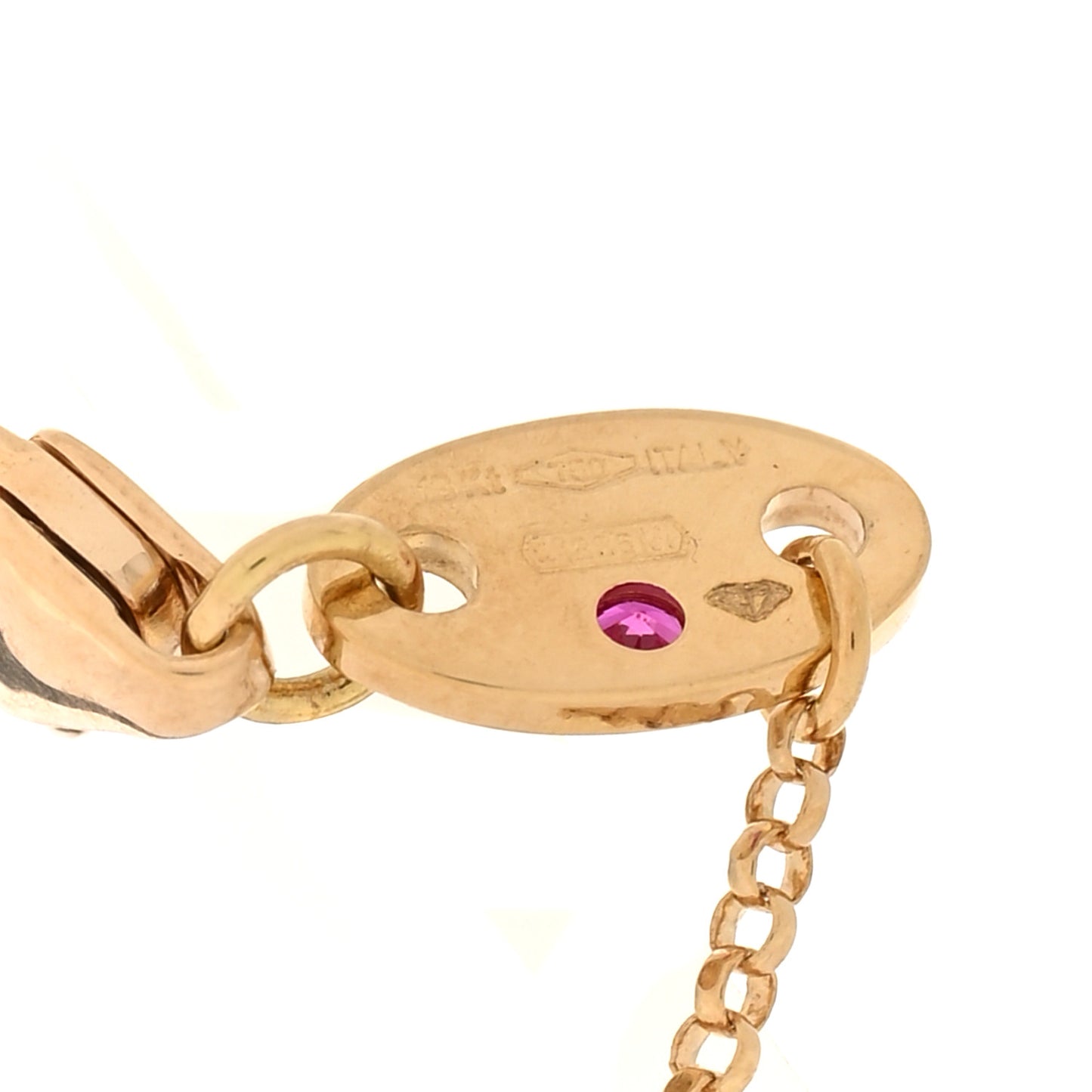 18K Yellow Gold Diamond Verona Love by the Inch Station Bracelet