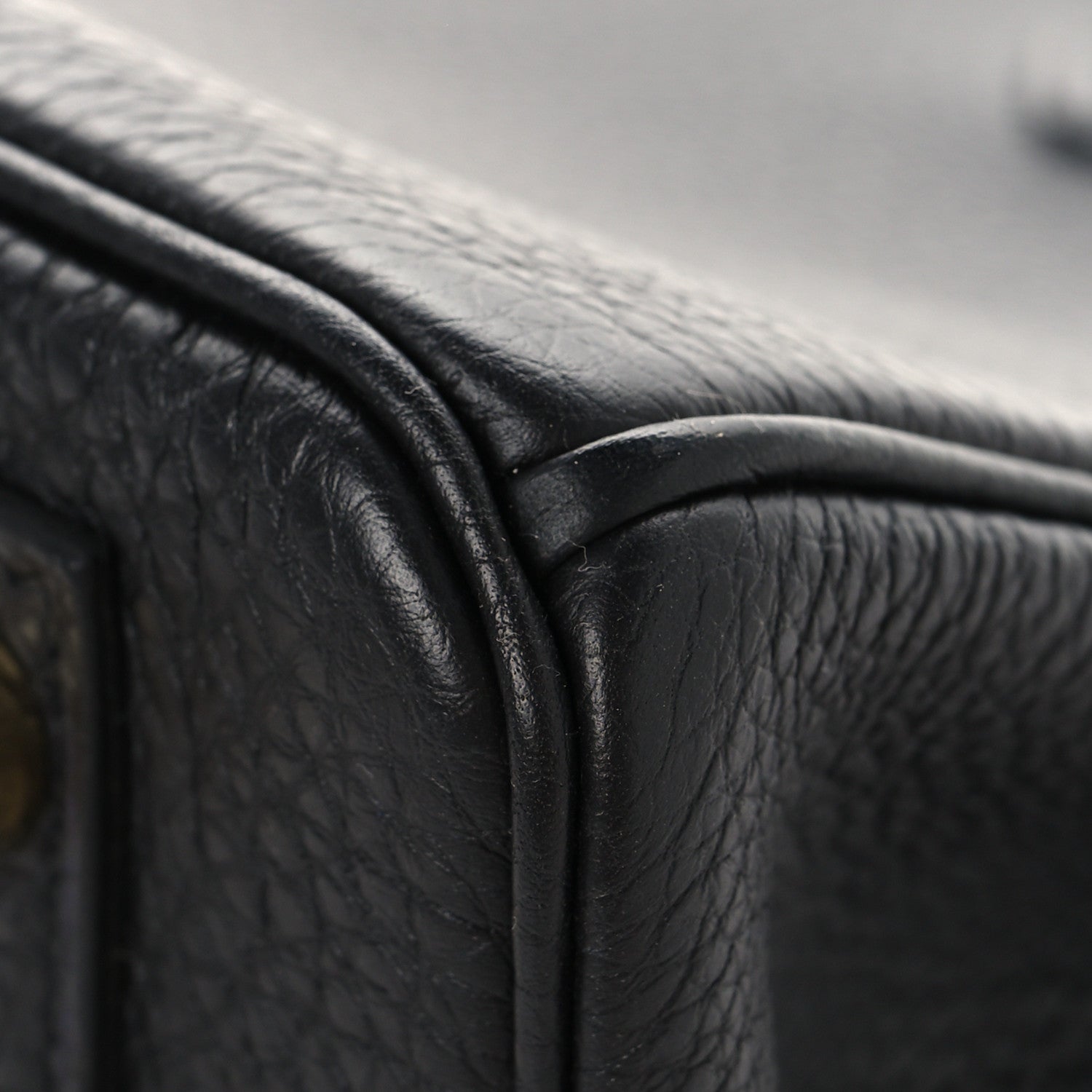 Hermes Togo Birkin 25 Black Black 12 of 12