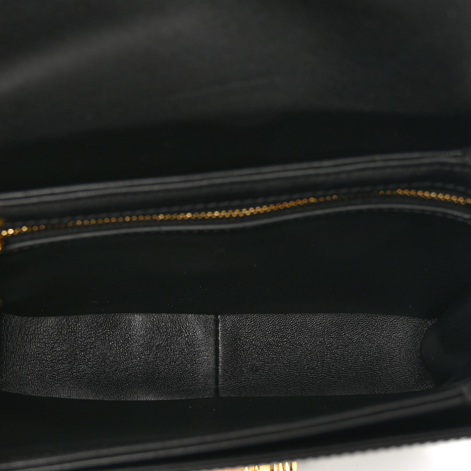 Celine Shiny Calfskin Teen Triomphe Black 6 of 10