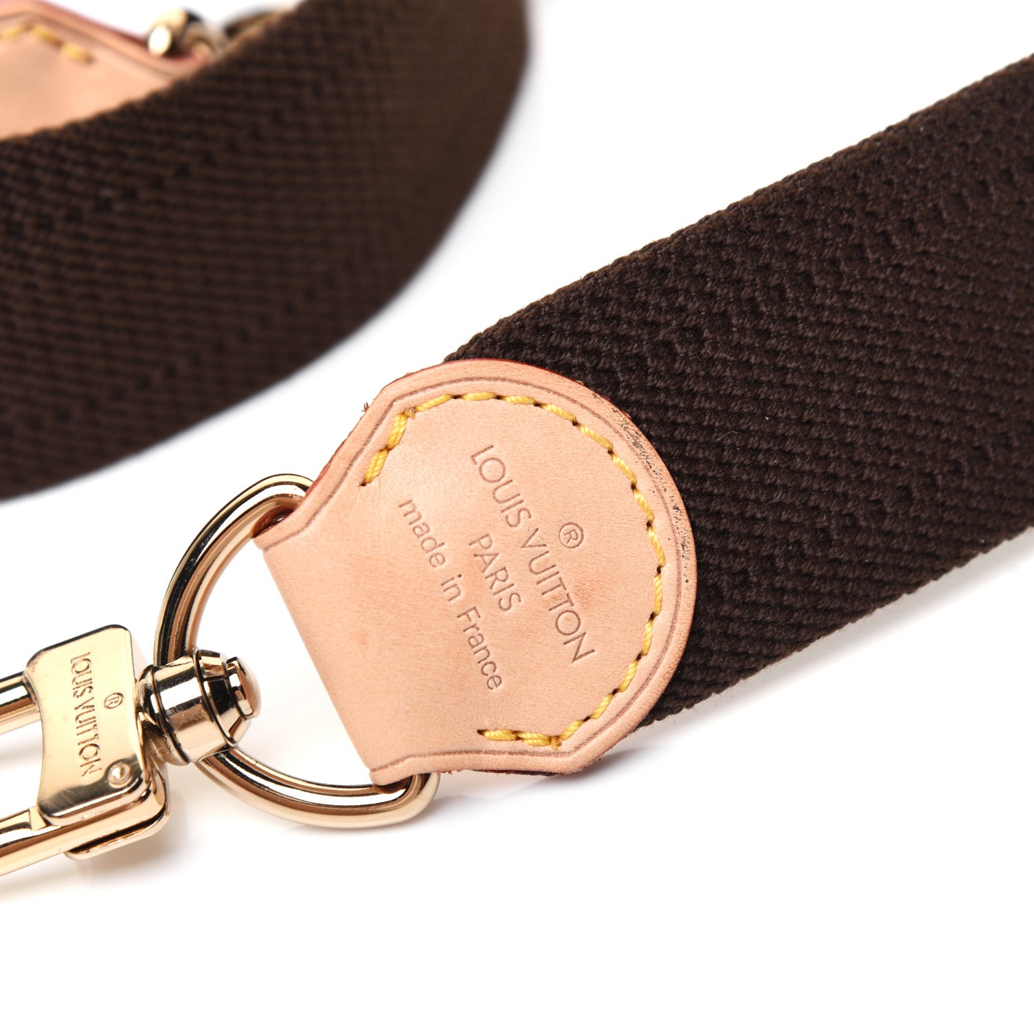 Louis Vuitton Canvas Adjustable Shoulder Strap 3 of 4