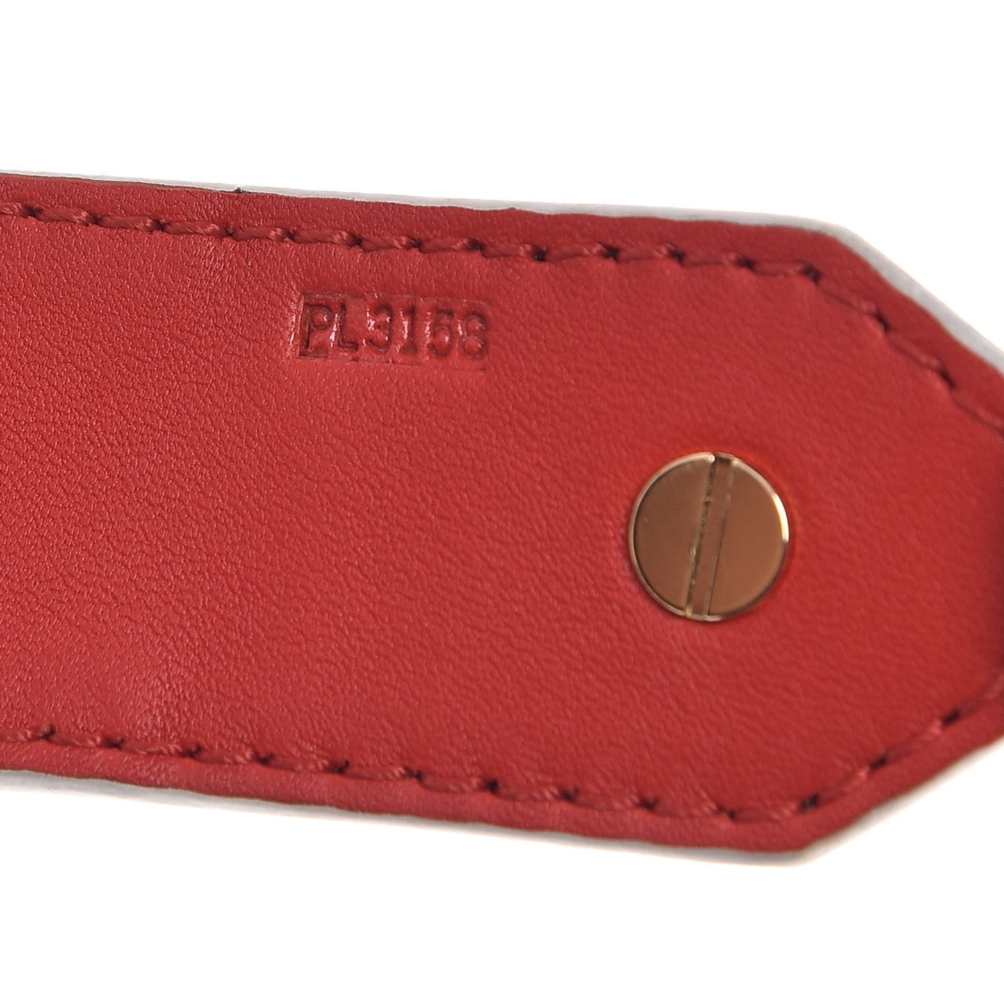 Monogram Bandouliere Shoulder Strap XL Coquelicot
