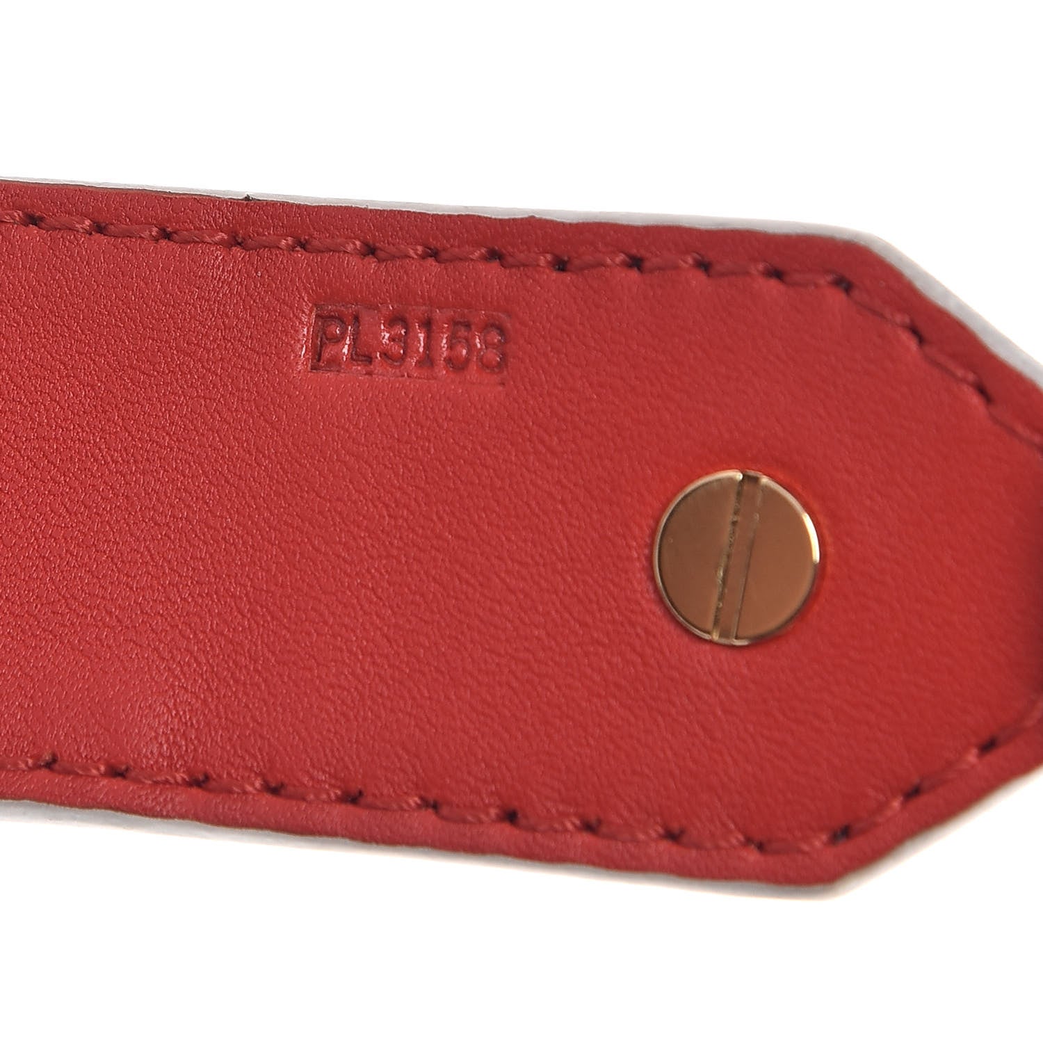 Louis Vuitton Monogram Bandouliere Shoulder Strap XL Coquelicot 4 of 4