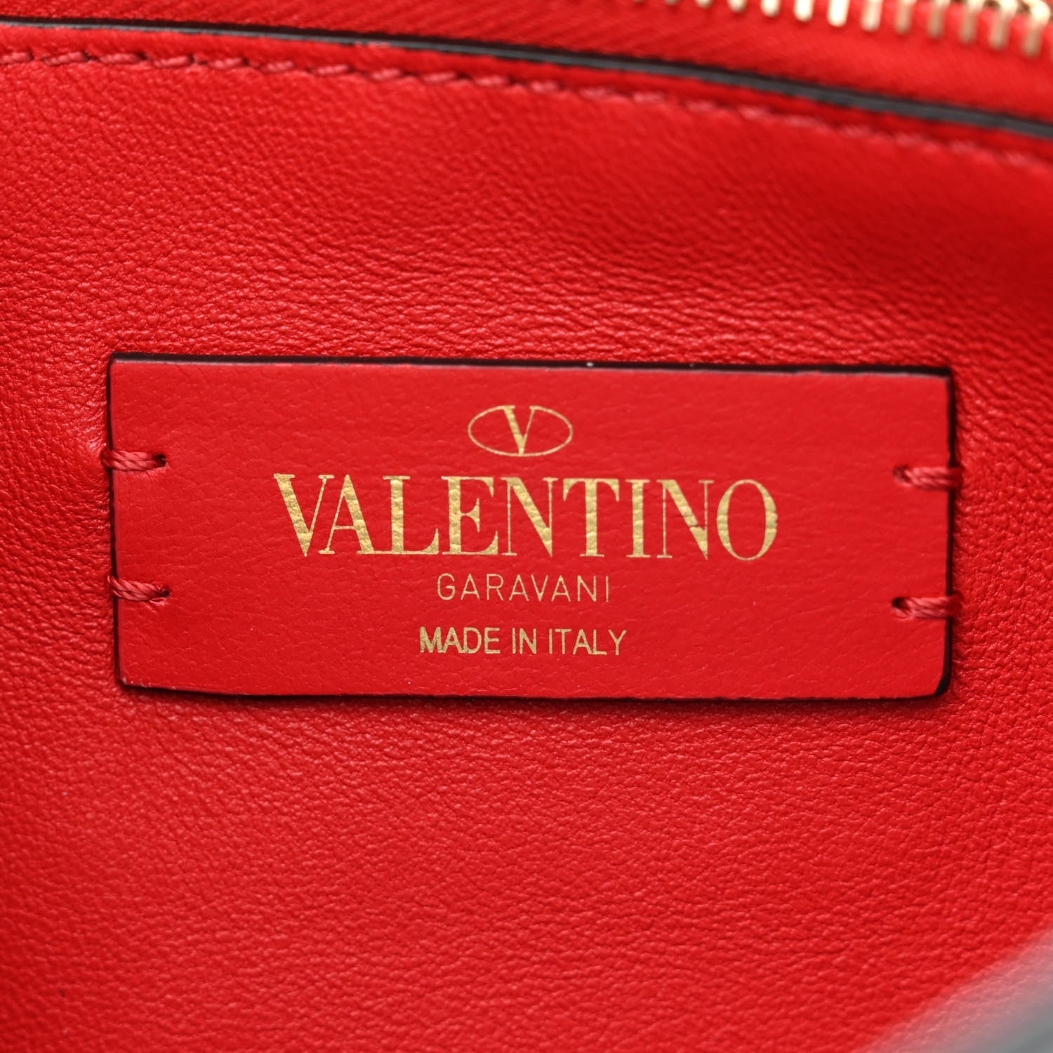 Valentino Garavani Pebbled Calfskin Rockstud Flip Lock Flap Messenger Bag Amadeus 6 of 13
