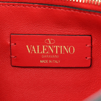 Valentino Garavani Pebbled Calfskin Rockstud Flip Lock Flap Messenger Bag Amadeus 6 of 13