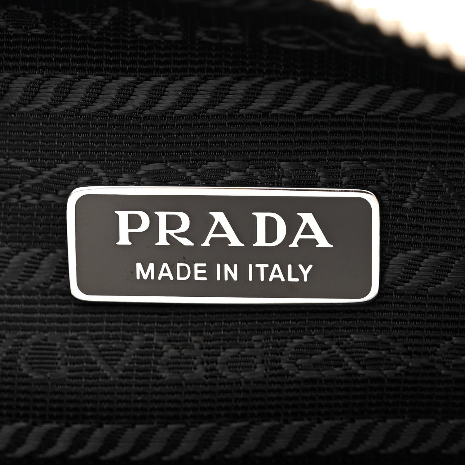Prada Grace Lux Triangle Shoulder Bag White 7 of 14