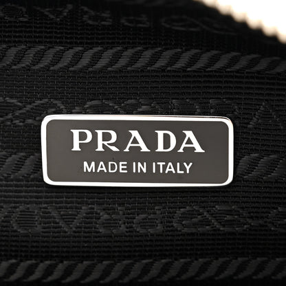 Prada Grace Lux Triangle Shoulder Bag White 7 of 14