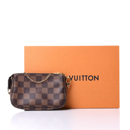 Louis Vuitton Damier Ebene Mini Pochette Accessories 7 of 7