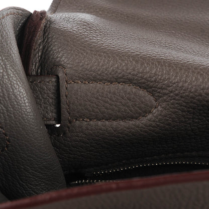 Hermes Togo Kelly Retourne 35 Etain 10 of 27