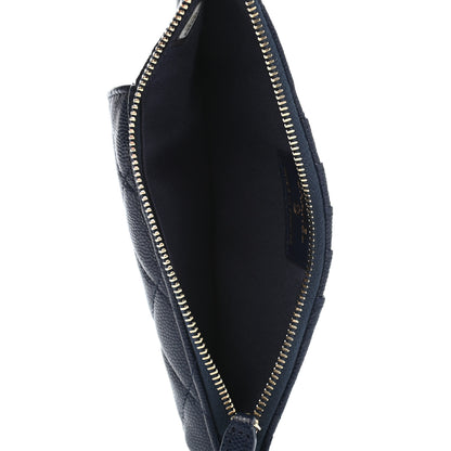 Chanel Caviar Quilted Classic iPhone Pouch Navy 5 of 8