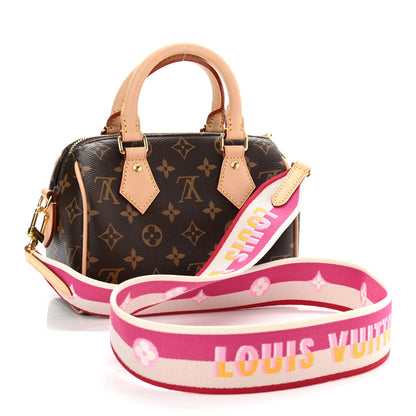 Louis Vuitton Monogram Speedy Bandouliere 20 Fuchsia 3 of 10