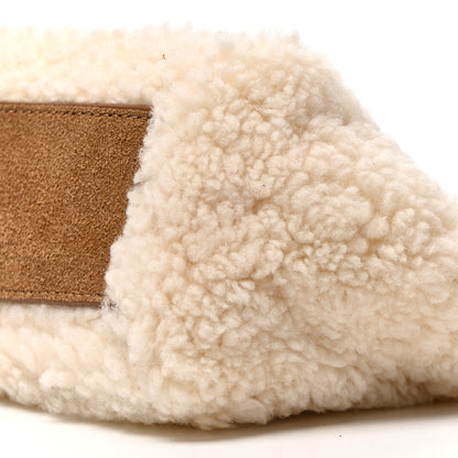 Telfar X UGG Suede Shearling Reverse Small Shopping Bag Natural 10 of 10