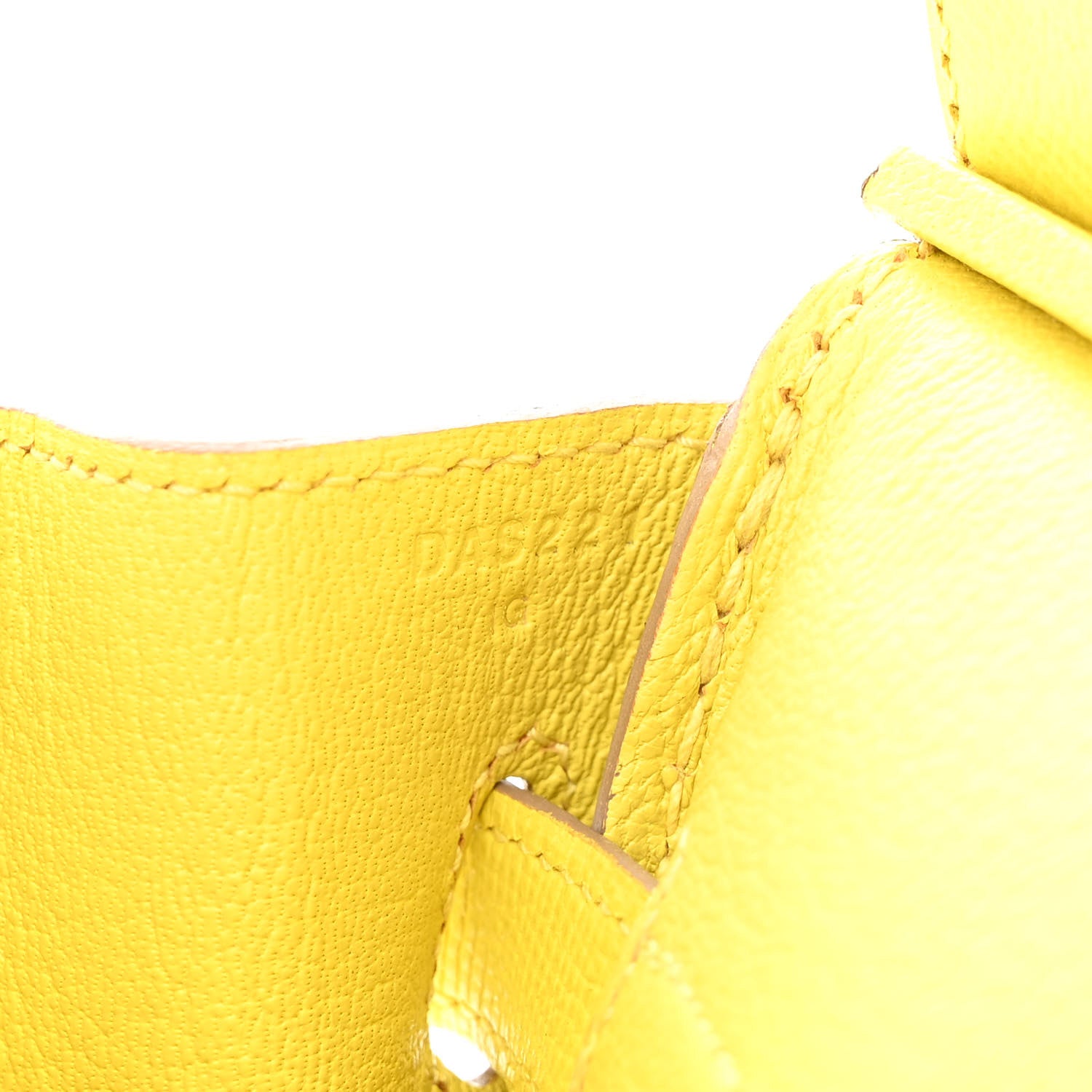Hermes Epsom Birkin 30 Lime 7 of 11