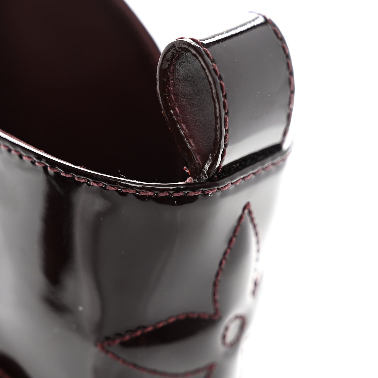 Patent Territory Ranger Boots 37.5 Bordeaux