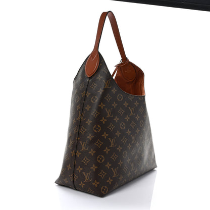 Louis Vuitton Monogram Flower Hobo Caramel 3 of 12