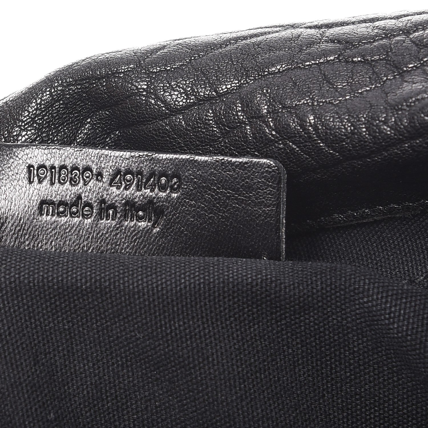 Saint Laurent Grained Calfskin Medium Besace Shoulder Bag Black 7 of 13