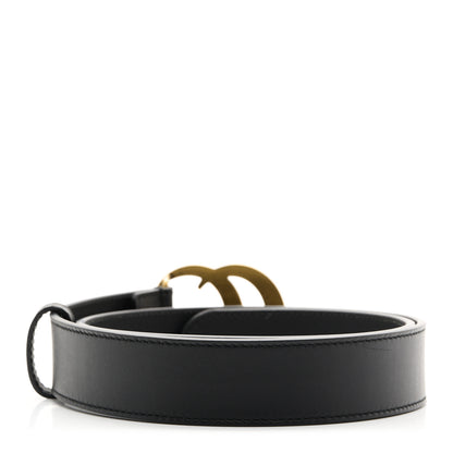 Gucci Calfskin Double G 30mm Belt 70 28 Black 2 of 5