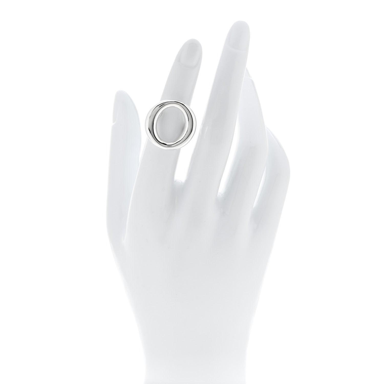 Tiffany Sterling Silver Elsa Peretti Sevillana Ring 48 4.5 2 of 5