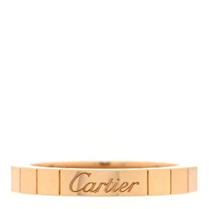 Cartier 18K Yellow Gold Lanieres Ring 53 6.5 1 of 4