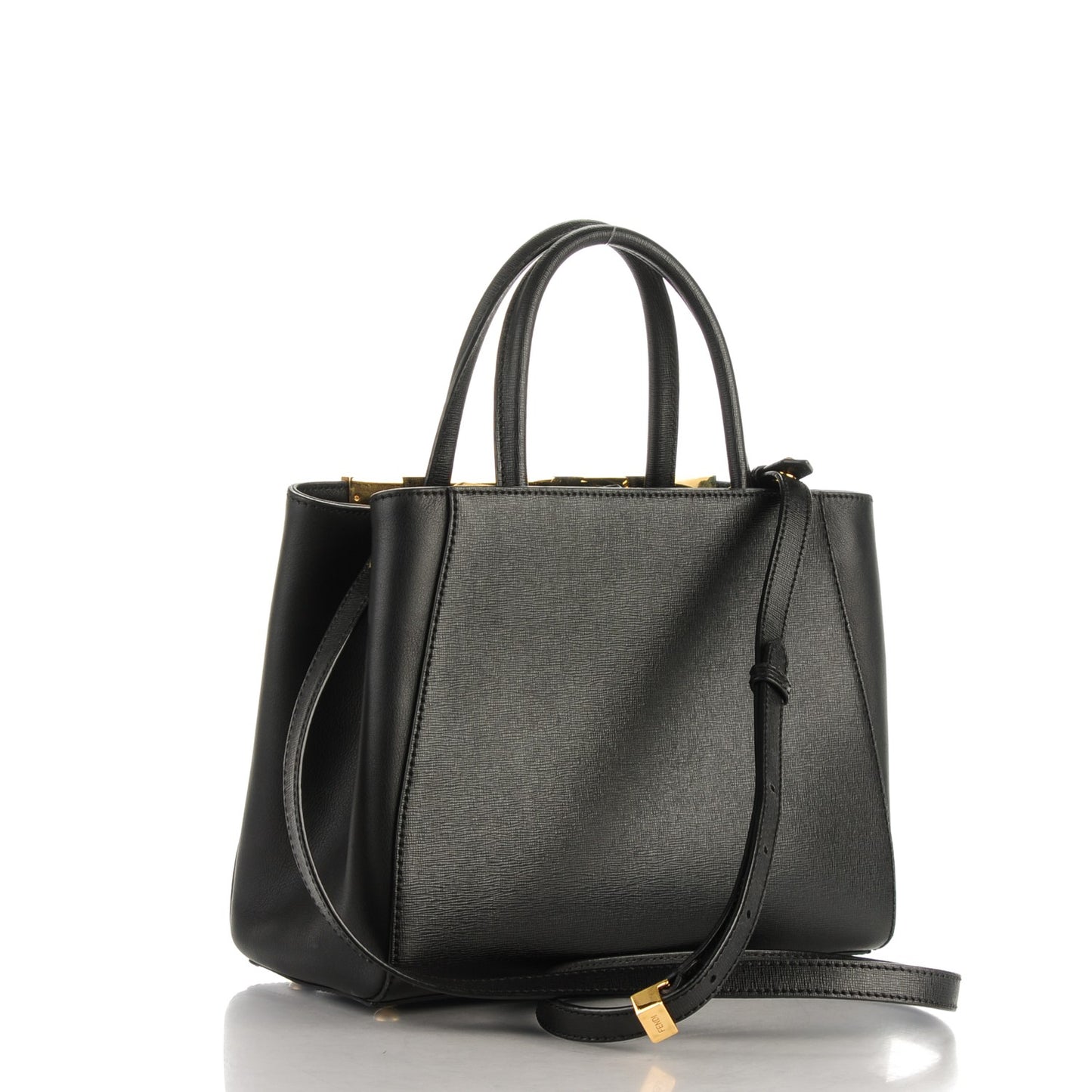 Vitello Elite Petite 2Jours Tote Black