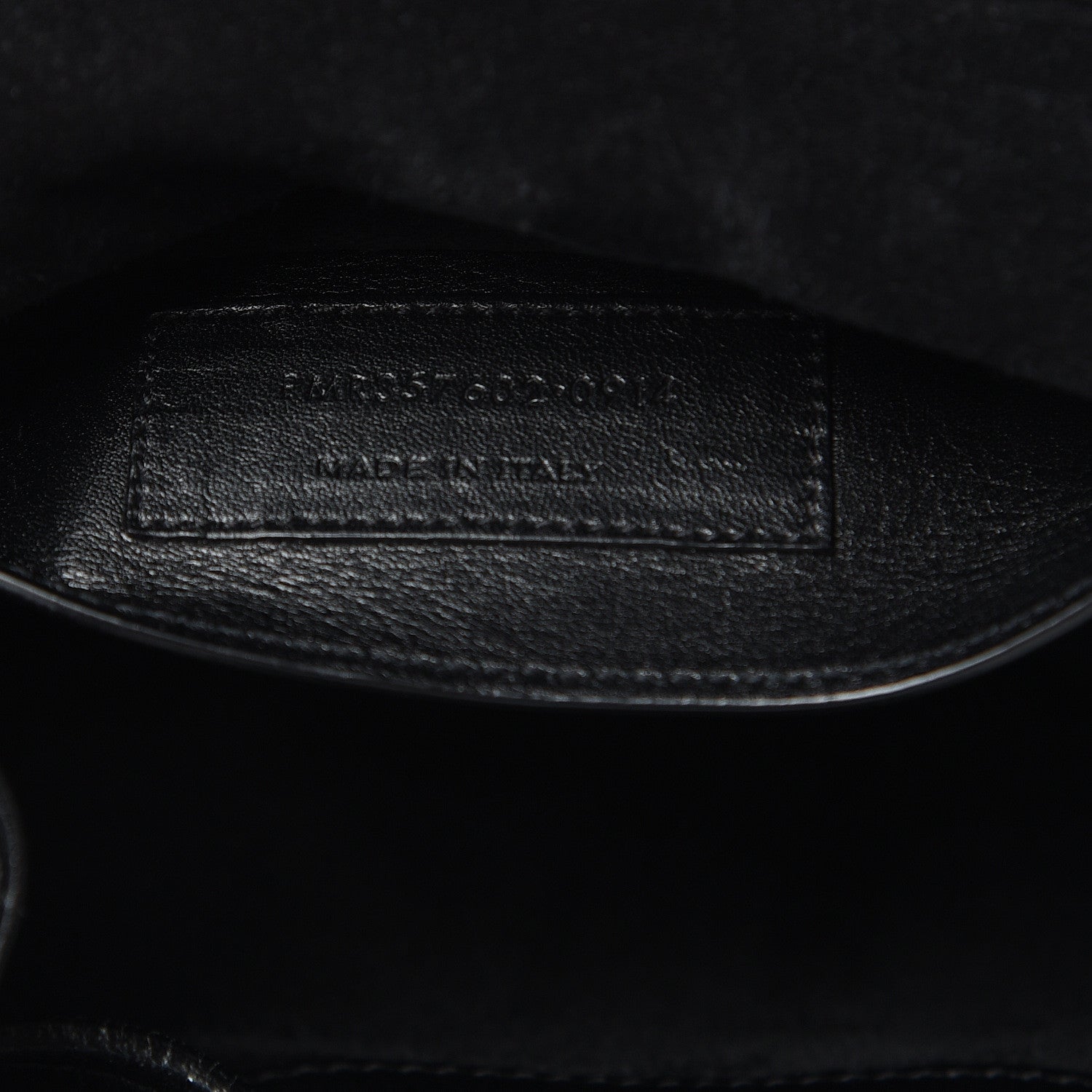 Saint Laurent Calfskin Studded Medium Emmanuelle Bucket Bag Black 7 of 15
