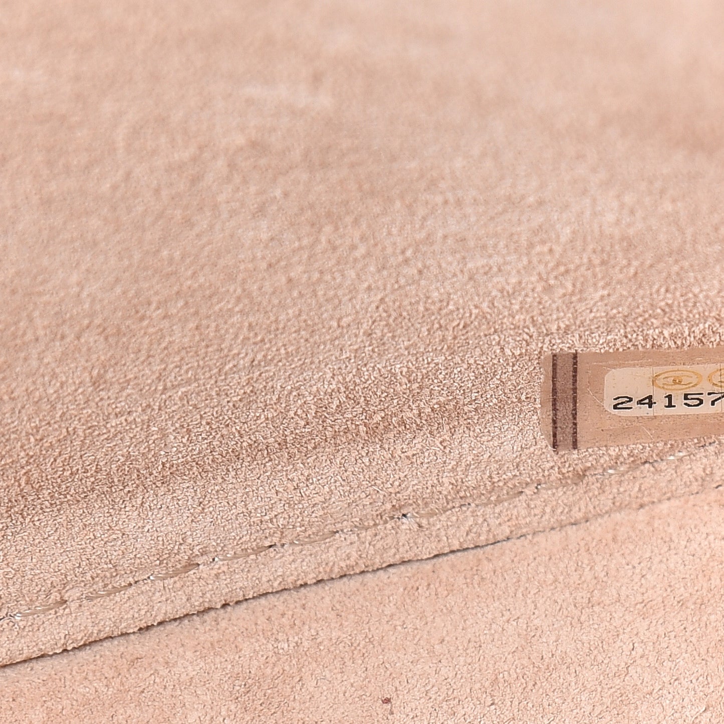 Grained Calfskin Jumbo Classic Pure Double Flap Nude