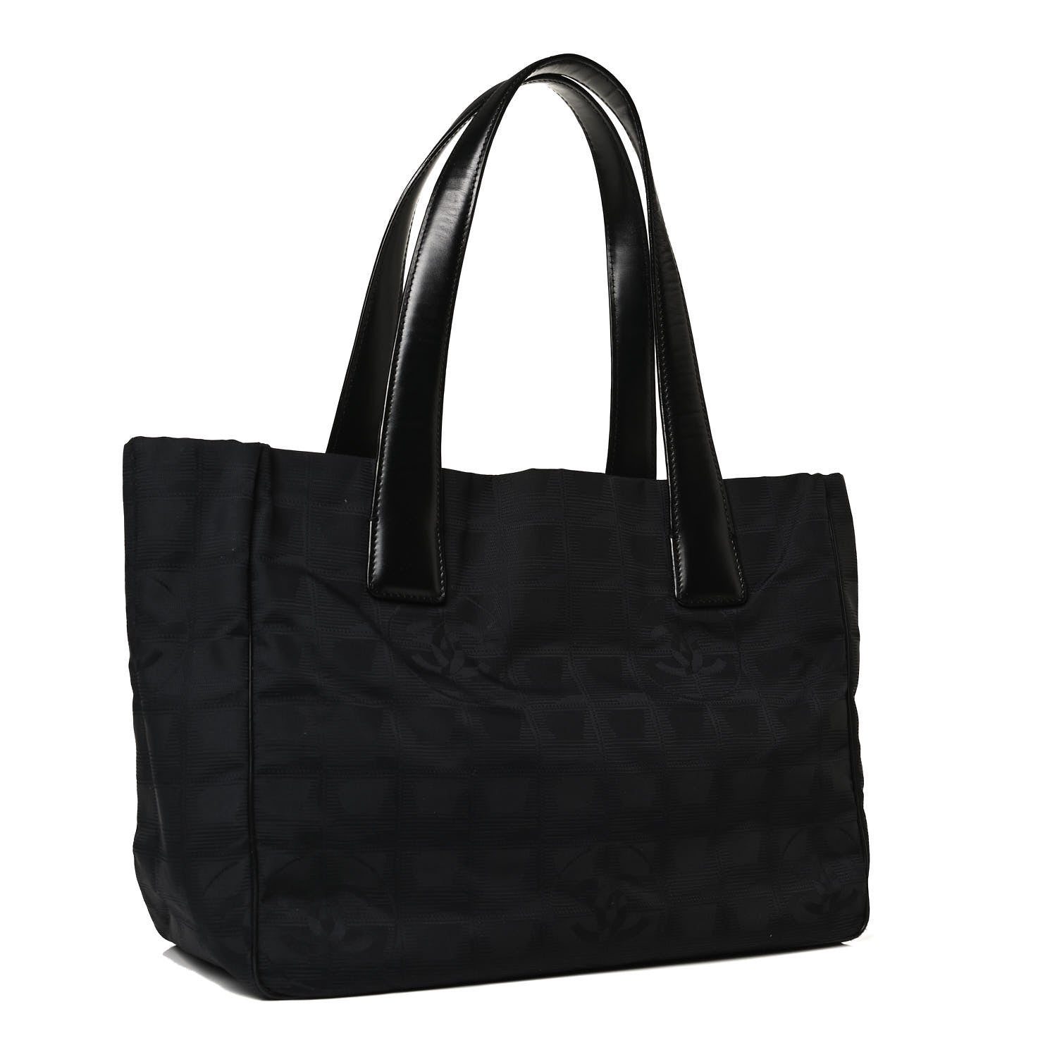 Chanel Nylon Small Travel Tote Black 2 of 13
