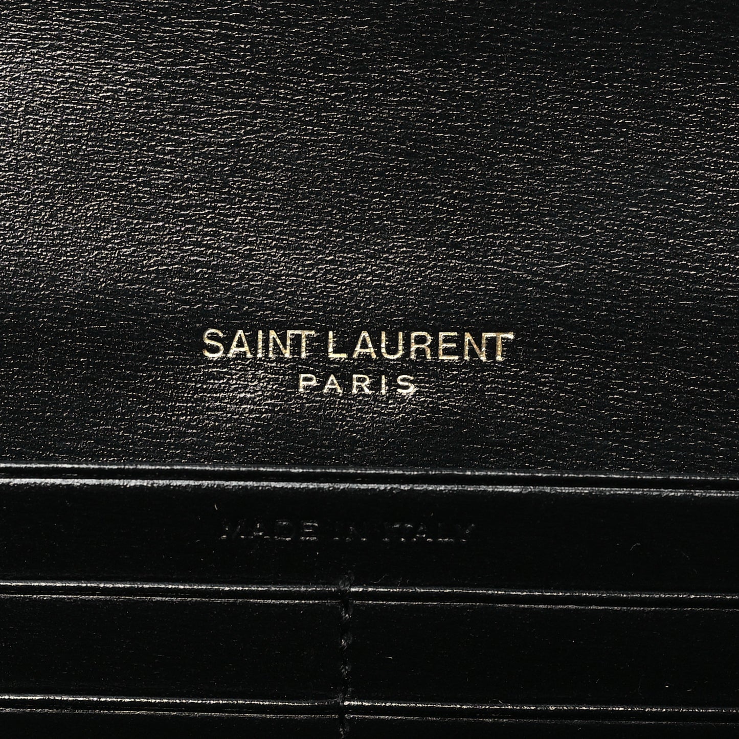 Smooth Calfskin Monogram Sulpice Wallet Black