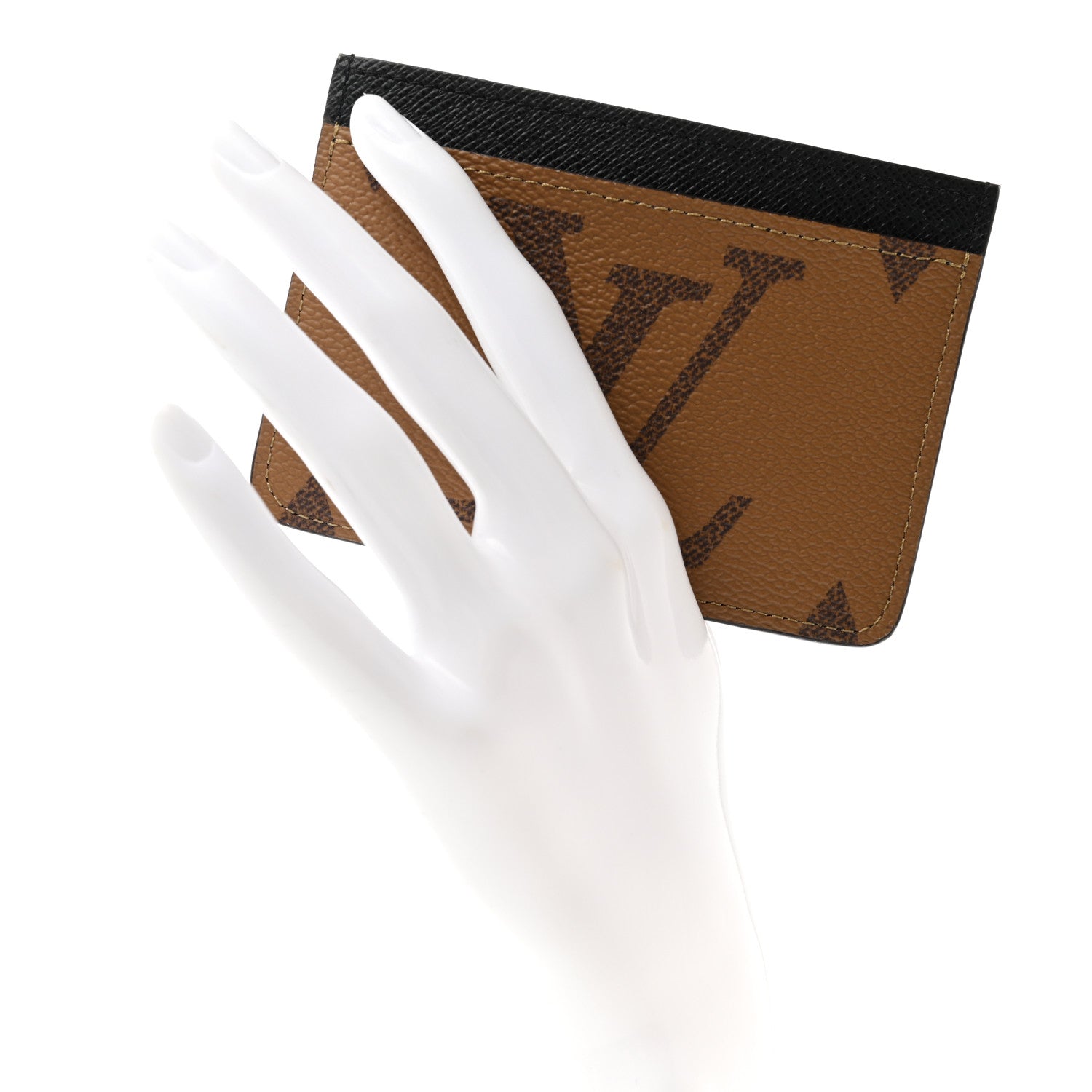 Louis Vuitton Reverse Monogram Side Up Card Holder 2 of 6