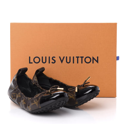 Louis Vuitton Monogram Flirty Ballerina Flats 36.5 Black 11 of 11