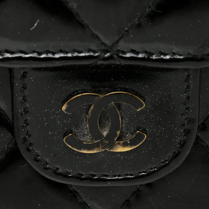 Chanel Patent Quilted Travel Wallet Black 12 of 14