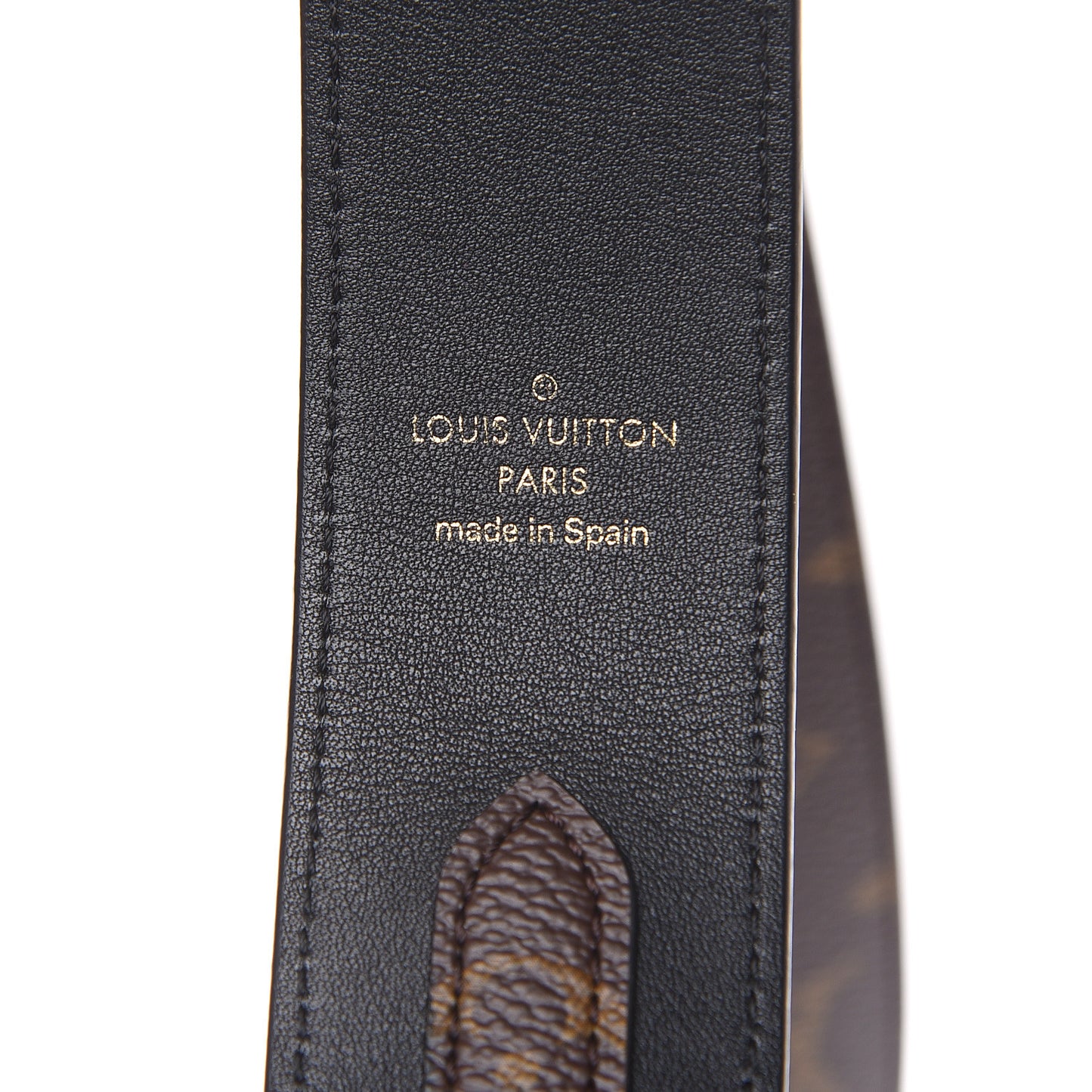 Monogram Bandouliere Shoulder Strap Black